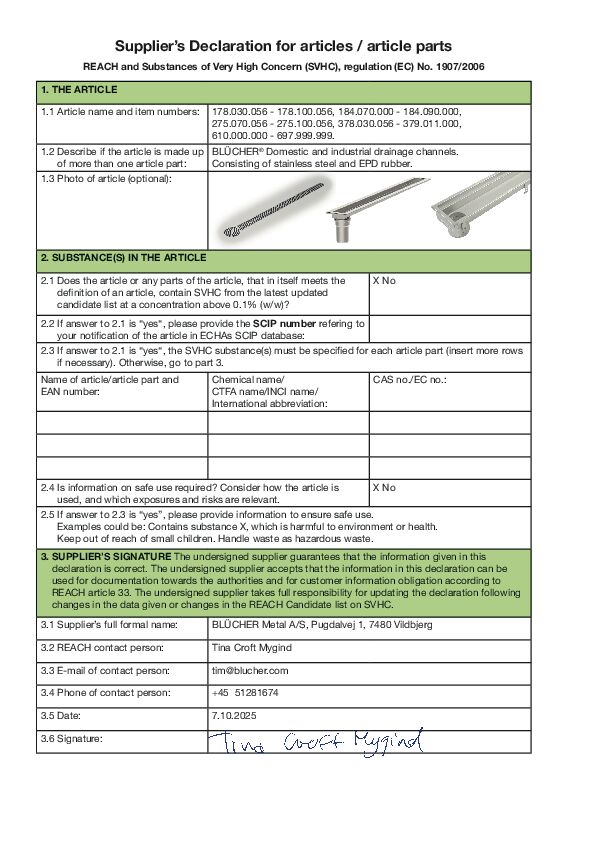 Reach document Channels